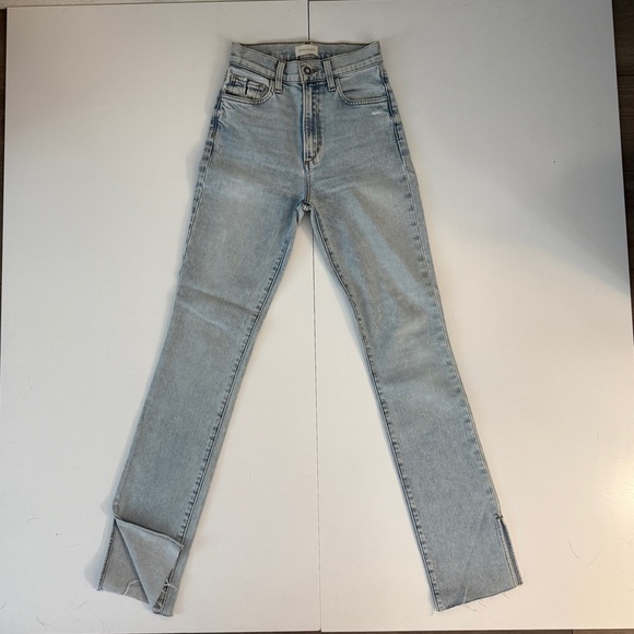 High Rise Blue Jeans Classic Denim - Picture 1 of 13